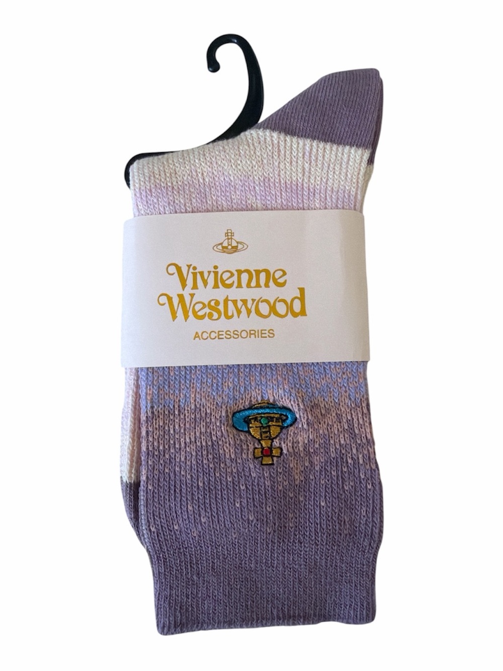 Vivienne Westwood unisex Lavender Gradient Socks